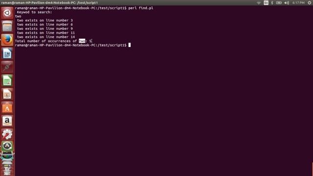Perl script to find and count strings in a text file смотреть онлайн