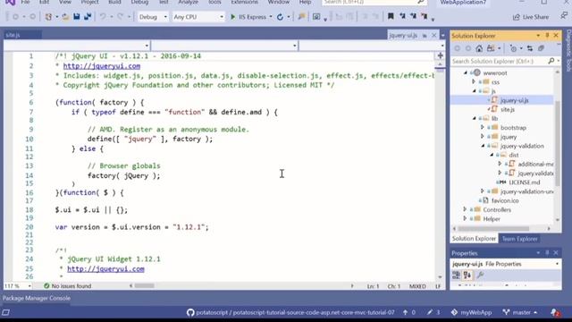 ASP.NET CORE MVC Tutorial Step by Step 08 : Drag and Drop with JQUERY UI library смотреть онлайн