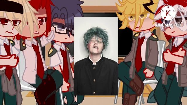 Mha React To Middle School/Depressed Deku [] Mha Reaction Video смотреть онлайн