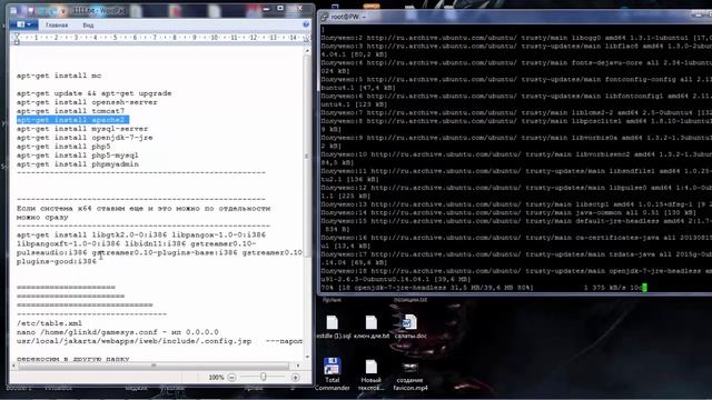 Установка сервера PW (ubuntu server,hamachi) смотреть онлайн