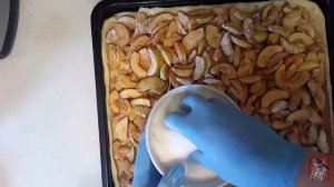 ПИРОГ С ЯБЛОКАМИ ИЗ СДОБНОГО ТЕСТА.