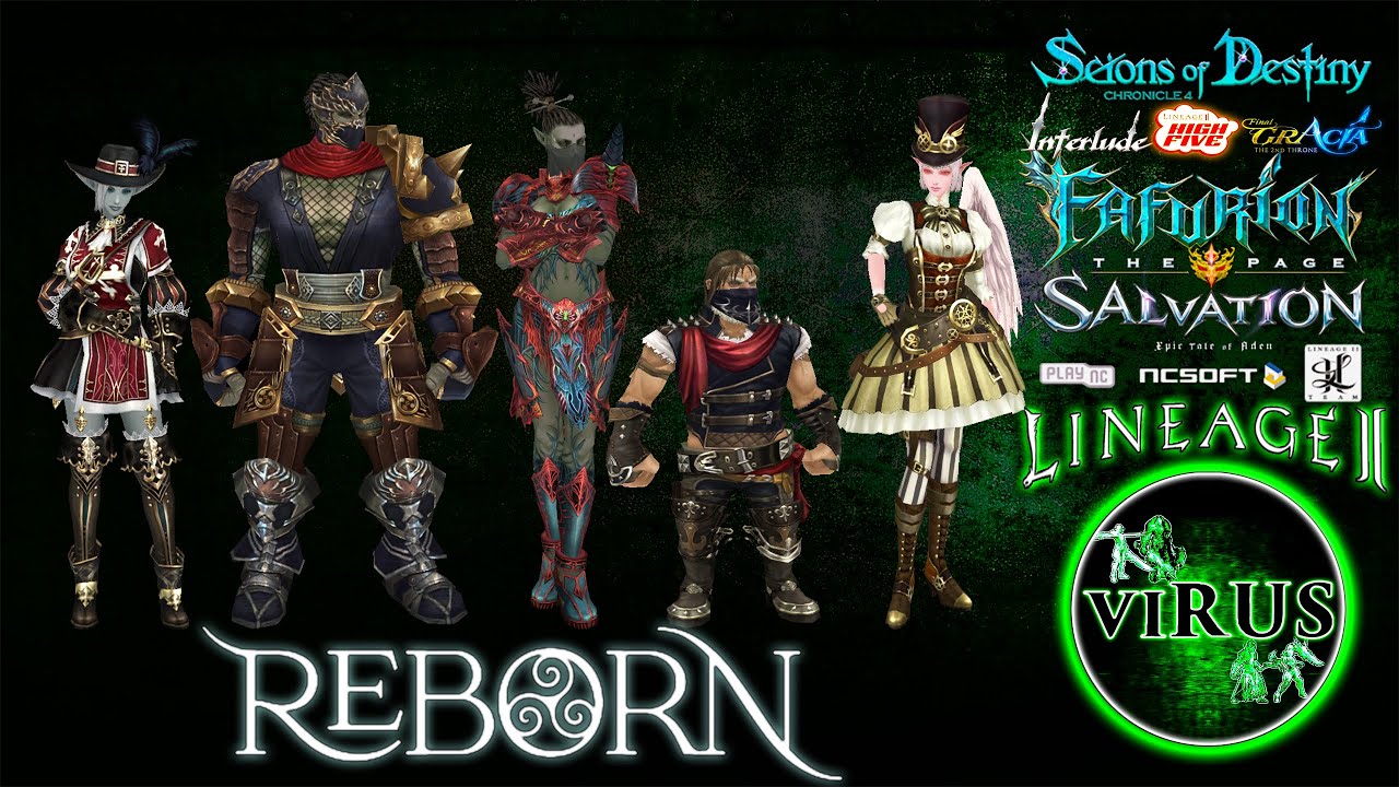 New Costume Set 03. LINEAGE II-Interlude. For The Www.L2Reborn.Org Server ◄√i®uS►