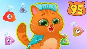 Суровый КОТИК БУБУ №95. Варка зелий. Мультик ИГРА про котят на Хвостик ТВ