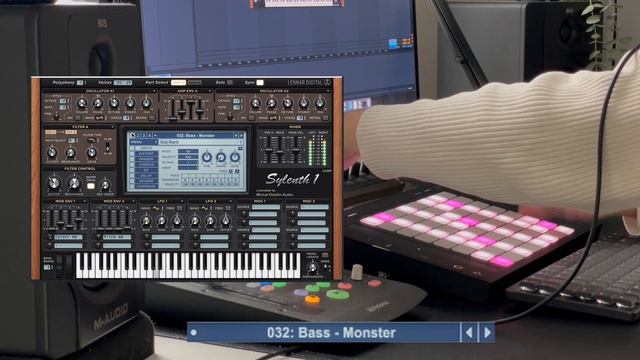 Synthwave Bass Presets For Sylenth1 - Analog, Retro sounds смотреть онлайн