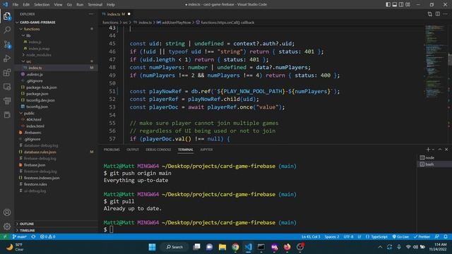 Online Multiplayer Card Game (React, Firebase, TypeScript) - part 16 смотреть онлайн