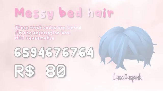 AESTHETIC BLUE hair codes for Roblox/Bloxburg (short + long) смотреть онлайн