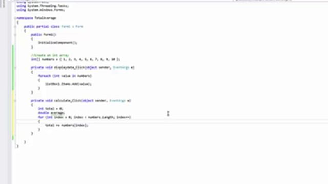 Sum and Average Using Arrays смотреть онлайн