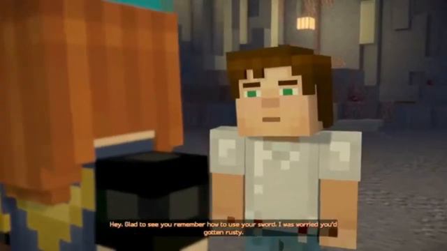 minecraft story mode episode 1 part 1 the illuminatti is real смотреть онлайн