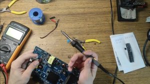 Ремонт блока питания телевизора DEXP H24H8000C.