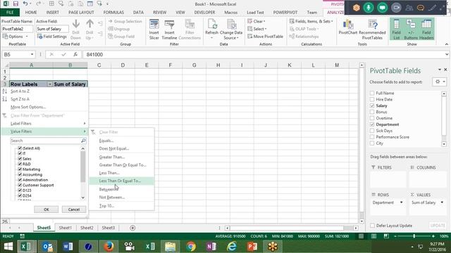 Grouping and Calculation in Pivot Table in Excel 2016 in Hindi with Sujeet Kumar смотреть онлайн