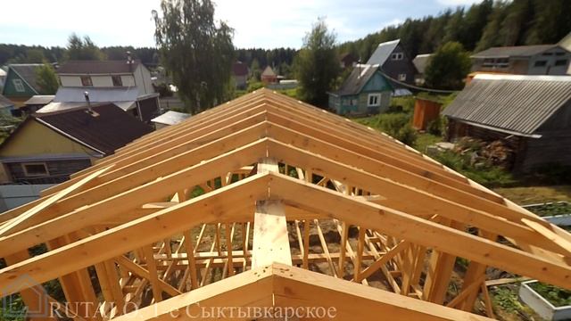 СНТ "1-ое Сыктывкарское". Силовой каркас беседки, бани, веранды смотреть онлайн