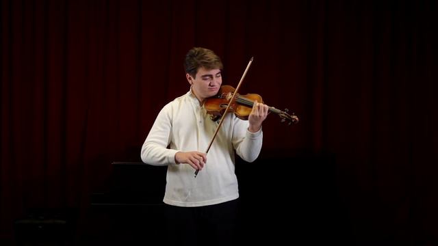 Bach Sonata For Solo Violin, BWV 10001, 3. Siciliana