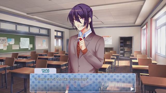 [DDLC Guys Edition DUB!!] Yuki's Confession (TRIGGER WARNING: Blood, Eyestrain/Suggestive Themes) смотреть онлайн