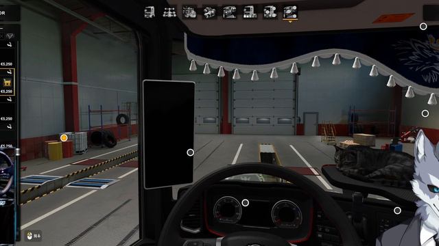 バックカメラ付きデジタルミラー『Improved Electronic Rearview Mirror』 導入方法【ETS2/ユーロトラックシミュレーター2 おすすめMOD】ラバルル芸夢