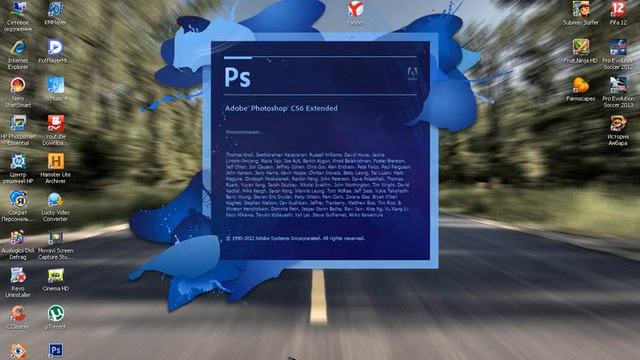 Изминение Языка в Fotoshop CS6 смотреть онлайн
