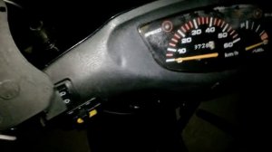 Honda Dio 35 ZX Ремонт крепления фары, замена приборной панели и пайка переднего клюва.