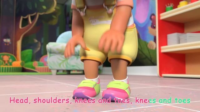 Head Shoulders Knees And Toes | CoComelon Nursery Rhymes & Kids Songs
