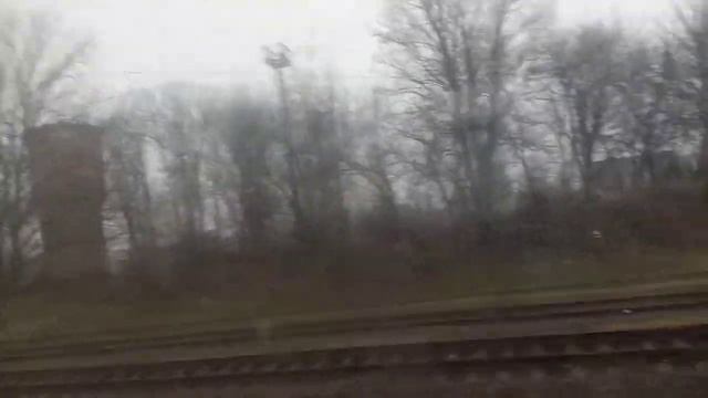 отправление после неграфиковой остановки поезда 46 Ужгород-Лисичанск ст.Бобрык ЮЗжд линия Киев-Нежи смотреть онлайн