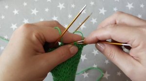 Простой и очень красивый узор для вязания носочков.