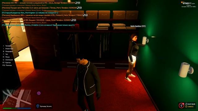 СТАВИМ МЕБЕЛЬ В ПЛАТИНУМ КВАРТИРЕ...• GTA 5 RP Eclipse смотреть онлайн
