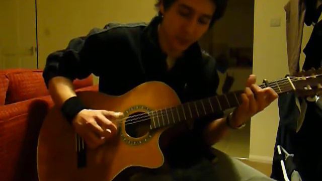 Umbrella by Rihanna - Ragtime Acoustic Guitar Cover смотреть онлайн