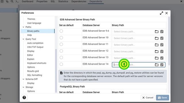 How To Resolve Utility File Not Found | Correct The Binary Path || pgAdmin 4 || PostgreSQL 14/15 смотреть онлайн