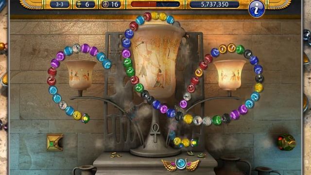 Luxor 2 HD Challenge of Horus Stage 3: Not such a breather stage смотреть онлайн