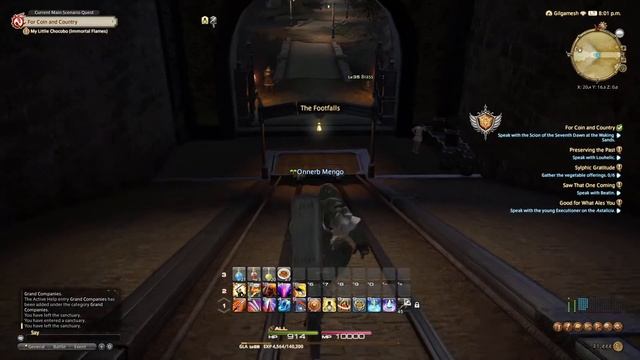 FINAL FANTASY XIV - QUEST " FOR COIN AND COUNTRY " смотреть онлайн