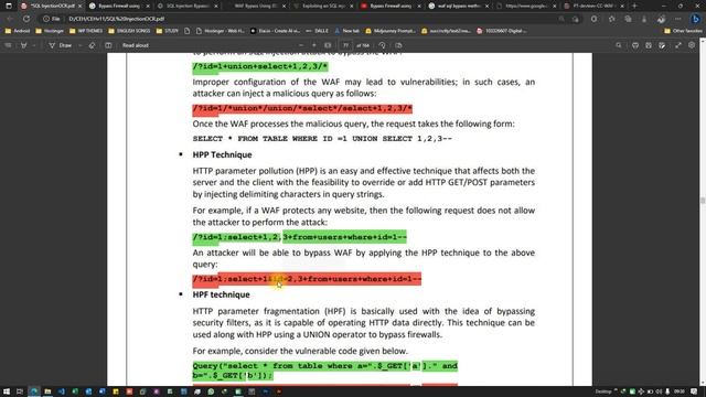 MODULE 15 SQL INJUCTION 2 смотреть онлайн