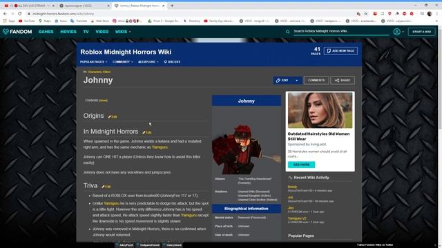 Midnight Horrors Wiki New Killers for Roblox смотреть онлайн
