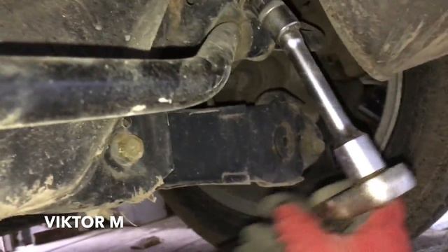 CR-V 3 стук в задней подвеске или меняем втулки стаба смотреть онлайн