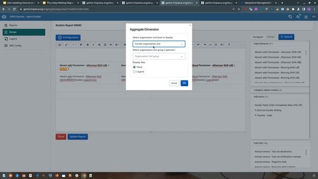 DHIS2 Developer Meetup: Report Builder Demonstration by HISP WCA смотреть онлайн