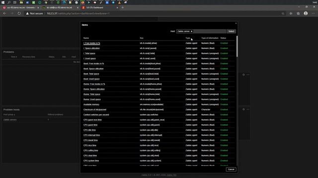 Создание Dashboard в Zabbix 5.0 | ORACLE Linux 8.2 смотреть онлайн