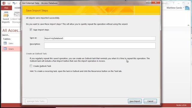 Access 2013 - Tutorial 8 - Import Tables смотреть онлайн