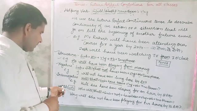 Tense Part -13:-Future Perfect Continuous (Basics of English Grammar) смотреть онлайн