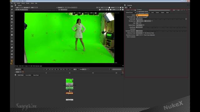 Nuke. Урок №11. NukeX: Camera Tracking