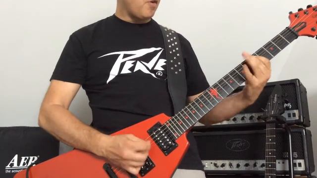 Guitar Cover Slayer :postmortem 6505 Peavey Annihilation Jeff Waters . смотреть онлайн