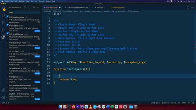 Setting up Visual Studio code (VS Code) for WordPress Development смотреть онлайн