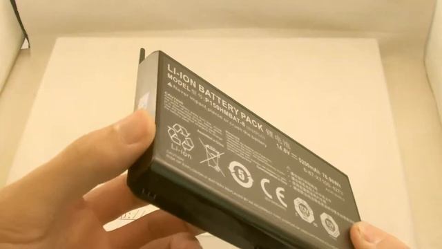 Laptop battery for Terrans Force X711, P150HMBAT-8 смотреть онлайн