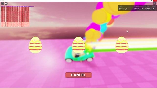 Race Clicker Grinding Easter Pets Over 4 Million Eggs | Got Shiny Easter Bunny | Roblox смотреть онлайн