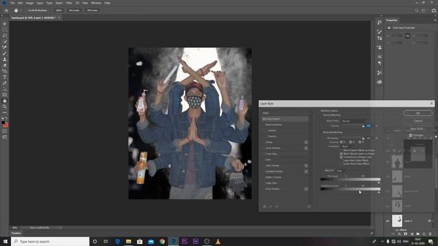 CORONA VIRUS PHOTOSHOP MANIPULATION SPEED ART смотреть онлайн