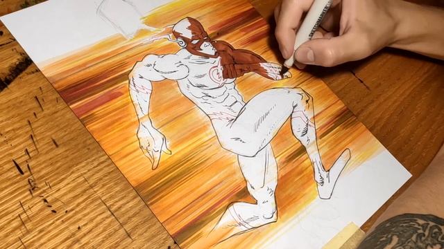 Sketching The Flash | рисунок Флэш | drawing 2020. смотреть онлайн