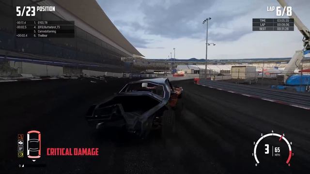 Racing the Most Extreme Track with OB! - Wreckfest Multiplayer Gameplay смотреть онлайн