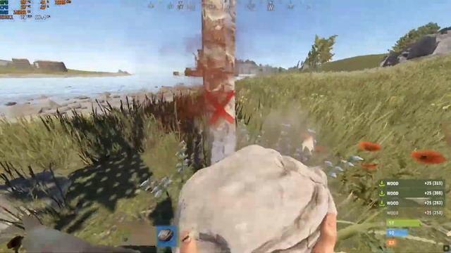 RUST GTX 1650 Super + Ryzen 5 1600 af смотреть онлайн