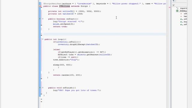 Making a willow powerchopper with animation detection смотреть онлайн