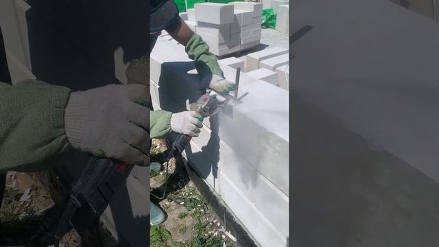 Снятие фаски на блоках. Лайфхак!