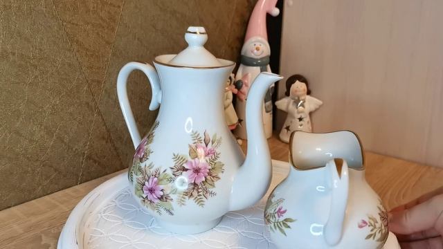 Богдановичский фарфоровый завод ☕кофейный сервиз☕ смотреть онлайн