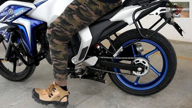 #DIY YAMAHA FZ / FAZER : SUSPENSION PRE-LOAD ADJUSTMENT | SPRING TENSION | SHOCK ABSORBER ADJUST смотреть онлайн