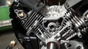 Двигател lifan 2v80f-А  29 л. с.  Маслоотделитель. Фильм5.