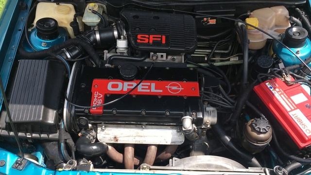 Opel C20XE with 276deg Schrick Cams, start and idle смотреть онлайн
